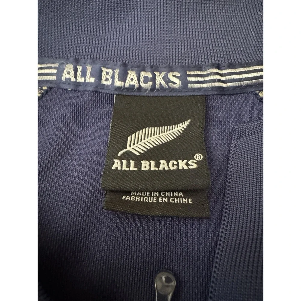 New Zealand All Blacks Rugby Union Shirt Jersey Polo Adidas Mens XXL